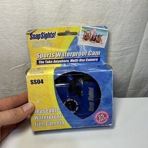 Snap Sights Reusable Underwater 35mm Film Camera Waterproof to 25 Feet